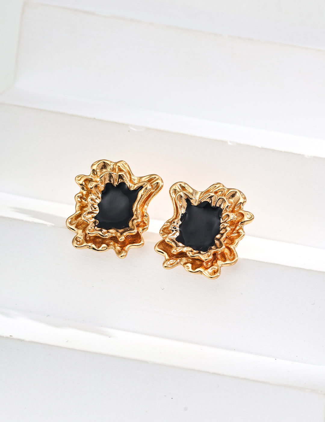 Molten Noir Earrings